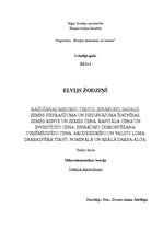 Konspekts 'Ražošanas resursu tirgus. Ienākumu sadale. Zemes pieprasījuma un piedāvājuma īpa', 1.