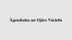 Prezentācija 'Āgenskalns un Ojārs Vācietis', 1.