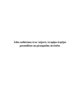 Referāts 'Ādas saslimšana Acne vulgaris, terapijas iespējas pusaudžiem un pieaugušām sievi', 1.