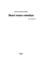 Referāts 'Skani mana valodiņa (tautasdziesmas)', 1.
