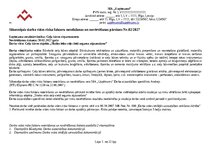 Paraugs 'Sākotnējais darba vides riska faktoru noteikšanas un novērtēšanas pārskats', 1.