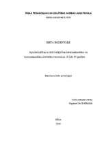 Diplomdarbs 'Apmierinātības ar dzīvi atšķirības heteroseksuālām un homoseksuālām sievietēm ve', 1.