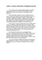 Eseja 'Laiks un telpa viduslaiku kristīgajā pasaulē', 1.