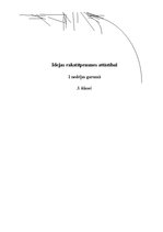 Konspekts 'Idejas rakstītprasmes attīstīšanai 3.klasei', 1.