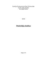 Referāts 'Patērētāju tiesības', 1.