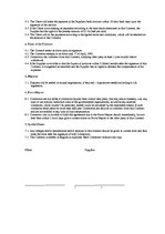 Paraugs 'Marketing Agreement', 2.