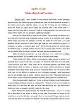 Eseja 'Stāsta "Bagāti radi" analīze', 1.