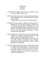 Konspekts 'A.Upīts "Uz tiltiņa". Kontūras', 1.