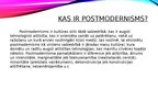 Prezentācija 'Postmodernisms', 2.
