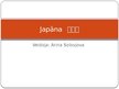 Prezentācija 'Japāna', 1.