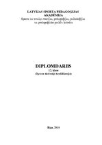 Referāts 'Sporta skolotāja kvalifikācijas diplomdarbs', 1.