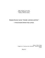 Konspekts 'Demokrātija Latvijā', 1.