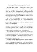 Eseja 'Par ko sapņo Rūdolfa Blaumaņa lugas "Indrāni" varoņi', 1.