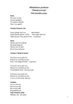 Konspekts 'Māmiņdienas pasākums "Putniņi priecīgi"', 1.