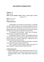 Konspekts 'Daudzese Community', 1.