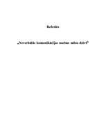 Referāts 'Neverbālās komunikācijas nozīme mūsu dzīvē', 1.