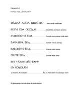 Konspekts 'Nodarbība pirmsskolas vecuma bērniem', 6.