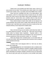 Konspekts 'Barbaru tiesības', 1.