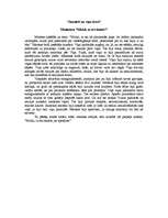 Eseja 'Miniatūra "Mirkli, tu esi skaists!"', 1.