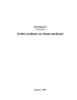 Referāts 'Gribas izteikums un īstums darījumā', 1.