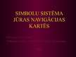 Prezentācija 'Simbolu sistēma jūras navigācijas kartēs', 1.