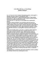 Eseja 'Māris Dubļāns', 1.