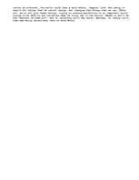 Eseja 'Perfection (persuasive essay)', 2.