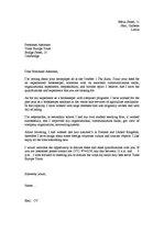 Paraugs 'Motivation Letter', 1.