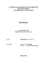 Referāts 'Gaļas liellopi', 1.