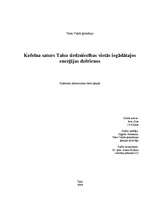 Referāts 'Kofeīna saturs Talsu tirdzniecības vietās iegādātajos enerģijas dzērienos', 1.