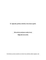 Konspekts 'ES reģionālās politikas attīstības vēsturiskais aspekts', 1.