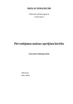 Konspekts 'Pārvadājumu maksas aprēķinu kārtība', 1.