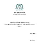 Paraugs 'Kopnes projektēšana un aprēķins programmatūrā Axis VM', 1.