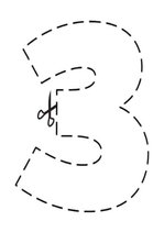 Prezentācija 'Cipari: krāso un griez', 3.