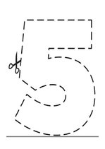 Prezentācija 'Cipari: krāso un griez', 5.