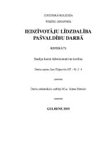 Referāts 'Iedzīvotāju līdzdalība pašvaldību darbā', 1.
