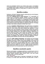 Konspekts 'Konflikti', 3.