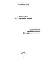 Biznesa plāns 'SIA “Miks datori” biznesa plāns', 20.