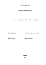 Referāts 'Jauniešu raksturīgākās problēmas', 1.