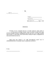 Paraugs 'Brīdinājums par īres maksas parādu', 1.