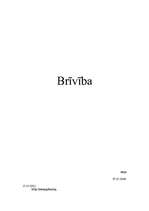 Eseja 'Brīvība', 1.