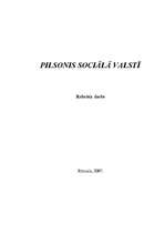 Referāts 'Pilsonis sociālā valstī', 1.