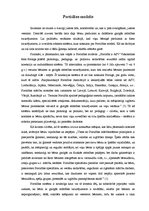 Eseja 'Portidžas modelis', 1.