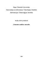 Referāts 'Lēmumu analīzes metodes', 1.