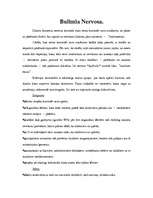 Konspekts 'Bulimia Nervosa', 1.