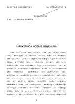 Referāts 'Mārketinga pasākumu analīze uzņēmumā', 6.