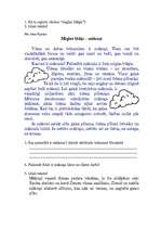 Konspekts 'Lasāmo tekstu kopa 2.klasei "Mākoņi"', 4.