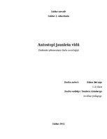 Referāts 'Autostops jauniešu vidū', 1.