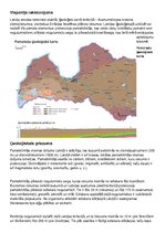 Konspekts 'Latvijas ģeoloģiskais apraksts', 1.
