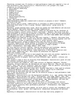 Eseja 'Characteristics of High Performance Team', 1.